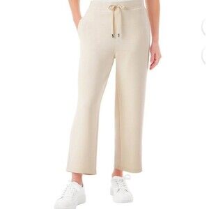 Member's‎ Mark Women's Sandwash Crop Pant Size XL Cream